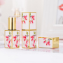 3D Embossed Magnetic Buckle Lipstick Tube 12.1mm Lip Package
