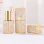 3D Embossed Magnetic Buckle Lipstick Tube 12.1mm Lip Package