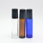 10ml Amber Glass Roll-on Bottle Empty Roller for Ball Vial for Essential Oils