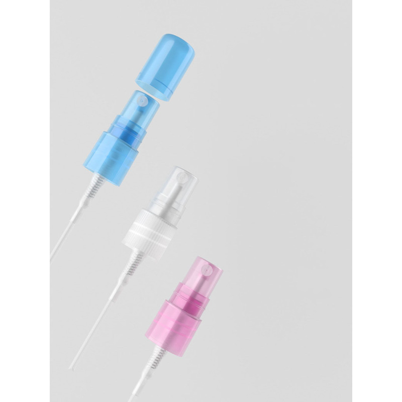 New Arrival 5ml Small Plastic clear Spray Bottle Perfume Pen Sample Bottle PP Empty Blue Perfume Bottles