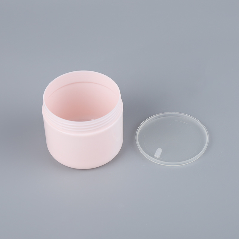 Luxury 200g Round Pink Green Cream PP Colorful Empty Container for Cosmetics Widely Used Luxury Packaging