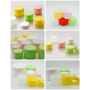 Luxury 200g Round Pink Green Cream PP Colorful Empty Container for Cosmetics Widely Used Luxury Packaging