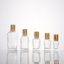 Roll on Glass Vial Bottle with Stainless Steel Roller and Aluminum Cap