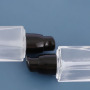 Skincare Frosted clear Bottle Facial Cream Cosmetic Glass Packaging Bottle for Cosmetics