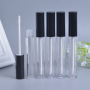 New Full Clear Lip Gloss Tube Empty Plastic 4ml Lipgloss Container Transparent Liquid Lipstick
