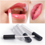 New Full Clear Lip Gloss Tube Empty Plastic 4ml Lipgloss Container Transparent Liquid Lipstick