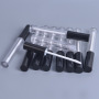 New Full Clear Lip Gloss Tube Empty Plastic 4ml Lipgloss Container Transparent Liquid Lipstick