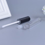 New Full Clear Lip Gloss Tube Empty Plastic 4ml Lipgloss Container Transparent Liquid Lipstick