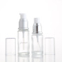 Wholesale Glass Bottles 20ml 30ml 50ml Round Glass Bottle With Pump