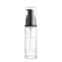 Wholesale Glass Bottles 20ml 30ml 50ml Round Glass Bottle With Pump