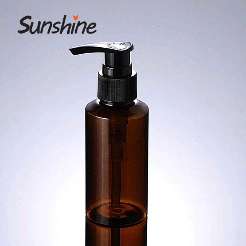 Guangzhou Amber Colored Cosmetic Cream 100ml Plastic Bottle for Sale