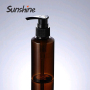 Guangzhou Amber Colored Cosmetic Cream 100ml Plastic Bottle for Sale