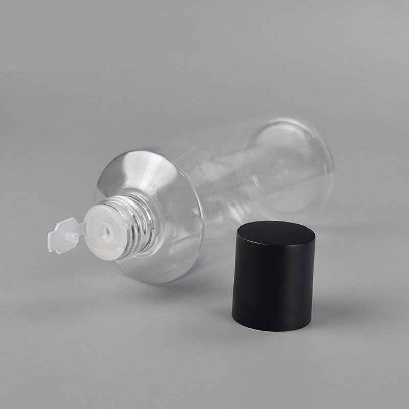 Wholesale 100ml 120ml 150ml Empty Transparent Plastic Cosmetic Toner Bottle with Screw Cap