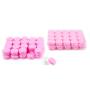 Factory Price Cheap Empty Plastic Mini Cosmetic 10 Gram Jar pink Cosmetic Jars and Bottles