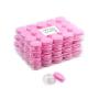 Factory Price Cheap Empty Plastic Mini Cosmetic 10 Gram Jar pink Cosmetic Jars and Bottles
