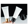 Hot Selling 50ml Soft Plastic Airless Tube Empty Cosmetic Packaging with Screw Cap for Skin Care