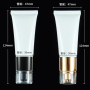 Hot Selling 50ml Soft Plastic Airless Tube Empty Cosmetic Packaging with Screw Cap for Skin Care