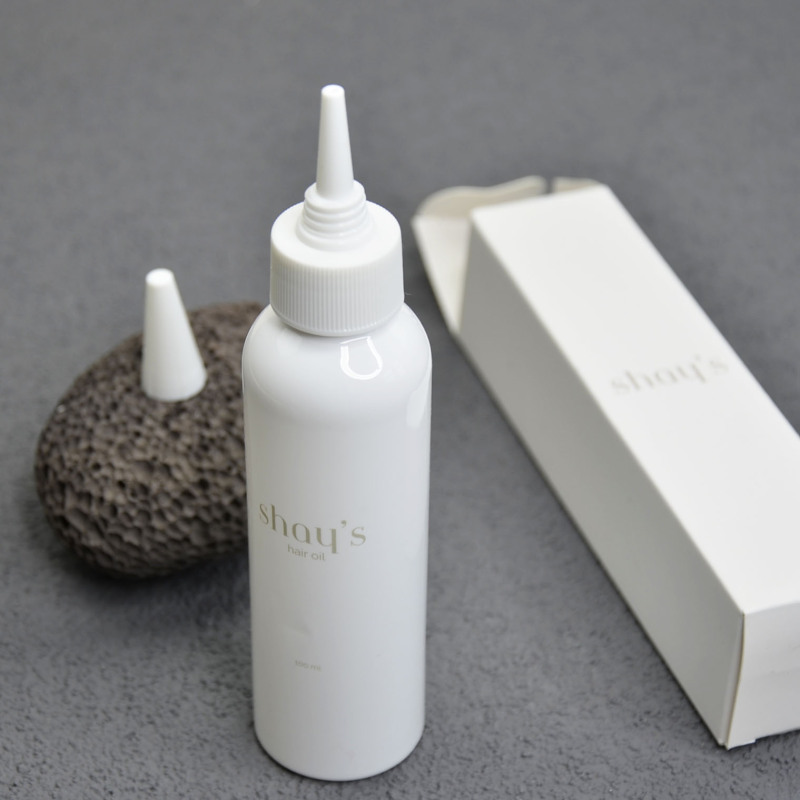 Custom Empty Cleansing Liquid 100ml Hair Oil Squeeze Packaging Bottles Cosmetic Labels Oil Bottles for Hair with Twist Top Cap
