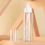 120ml 150ml Lotion Pump Bottle Lotion Bottle Luxury Split Flacon Démaquillant Transparent Cosmetic Jars with Lids