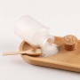100ml 200ml 300ml 500ml Bath Bottle  Bath Salt Jar 10oz Bath Salt Jar Spoon Plastic Body Scrub Jar with Wooden Spoon