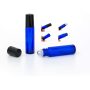 10ml Roller Bottles 24Pack Cobalt Blue Thick Glass Essential Oil Roller Bottles Stainless Steel Roller with 2 Droppers