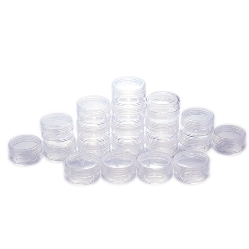 Mini Plastic Cream Jar 5g Small Beauty & Personal Care Product