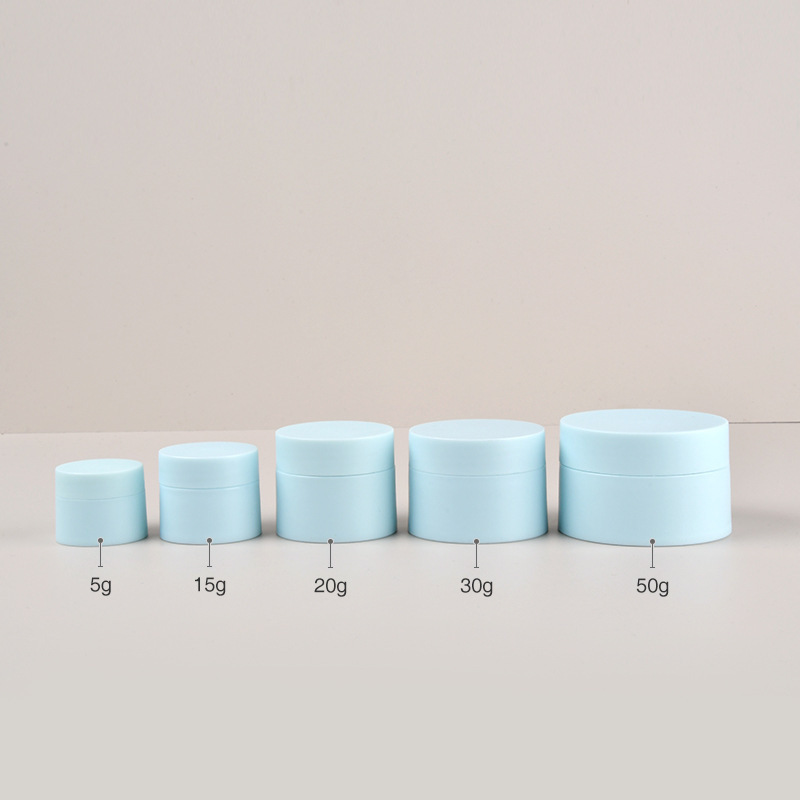 2024 Low Price Wholesale Good Quality Mini pink Plastic Jars with Lids for Skincare Cosmetic