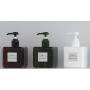 250ml Luxury Plastic Square Body Lotion Pump Bottle Press Shampoo Sample Dispenser with Luxury Lotion Pump Bottle