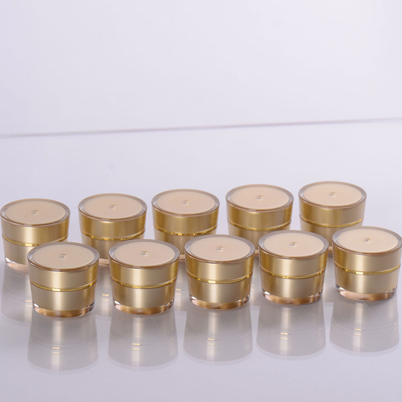 Luxury Skin Care Cosmetic Eye Cream Double Wall Jar