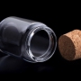 Hangzhou Sale 20ml 30ml 50ml Round Clear Glass Wishing Bottle Tube with Cork