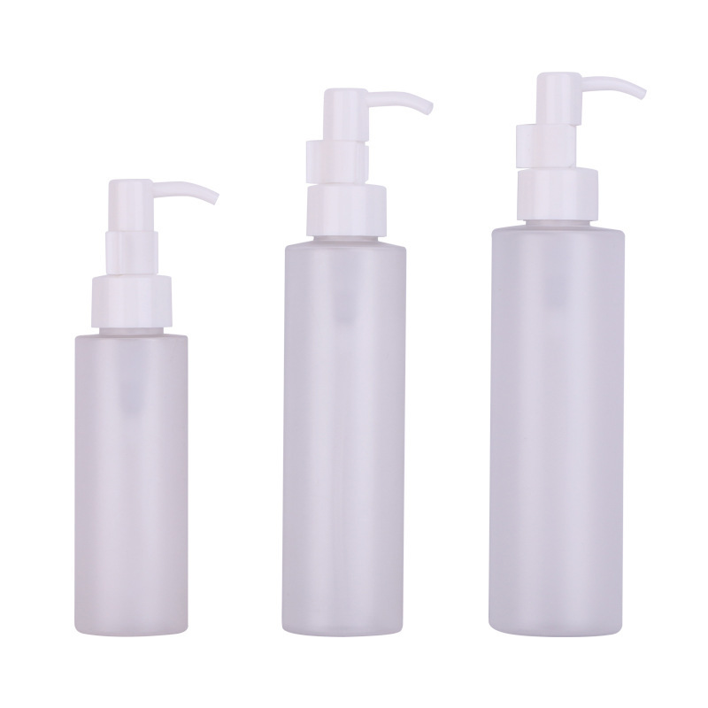 150ml Plastic Lotion Bottle Matte 200ml  Portable Frosted PET Cosmetic Packaging 100ml Lotion Bottle Luxury Cosmetics Containers