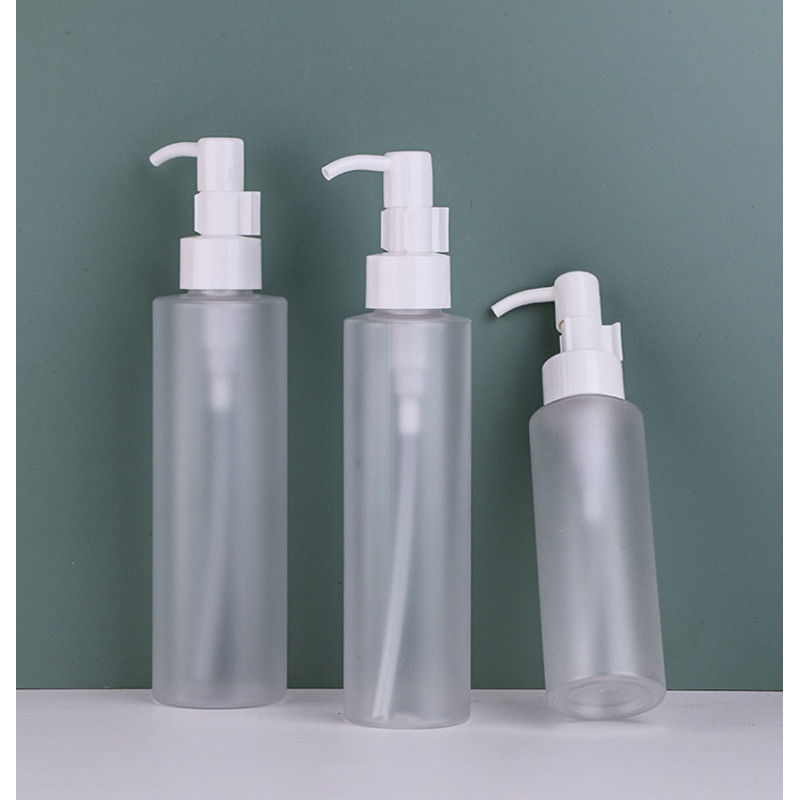 150ml Plastic Lotion Bottle Matte 200ml  Portable Frosted PET Cosmetic Packaging 100ml Lotion Bottle Luxury Cosmetics Containers