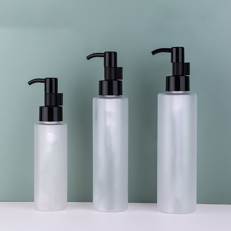 150ml Plastic Lotion Bottle Matte 200ml  Portable Frosted PET Cosmetic Packaging 100ml Lotion Bottle Luxury Cosmetics Containers