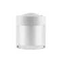 20g 30g 50g Plastic Rose Cream Jar White AS Eyeshadow Double Layer Plastic 50g Cosmetic Jar Plastic