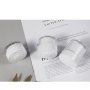 20g 30g 50g Plastic Rose Cream Jar White AS Eyeshadow Double Layer Plastic 50g Cosmetic Jar Plastic