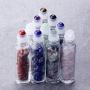 Luxury Empty 5ml 10ml Gemstone Roller Ball Glass Essential Oil Perfume Bottle for Selling
