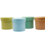 Soft Touch Empty Cosmetic Body Color Cream Packaging Jars Container with Screw Cap