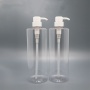 1000ml Clear Shoulder Lotion Pump Bottle PET Shampoo Shower Gel Plastic Body Lotion Bottle Lotion Packaging Bottle