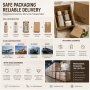 2026 SUNSHINE New Arrival Empty Irregular Shaped 30ml/50ml/100ml/120ml Glass Skin Care Lotion Pump Refill Bottle in Stone Color