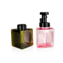 Hot-Selling 250ml Square PET Plastic Cosmetic Lotion Bottle Empty with Different Colors for Skin Care Serum Face Cream Shampoo