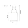 Hot-Selling 250ml Square PET Plastic Cosmetic Lotion Bottle Empty with Different Colors for Skin Care Serum Face Cream Shampoo