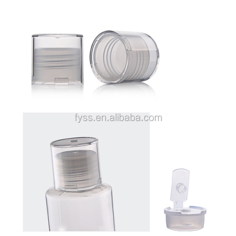 Body Lotion PET Cosmetic Empty Shampoo Screw Caps Plastic Bottle