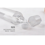 Body Lotion PET Cosmetic Empty Shampoo Screw Caps Plastic Bottle