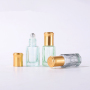 3ml 6ml Luxury Perfume Steel Ball Bottle  Roll on Octangle Glass Bottles