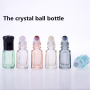 3ml Crystal Roller Ball Mini Roll on Bottles Octangle Essential Oil Bottles