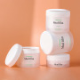 Ready Stock 50g 100g 120g 150g White Frosted Plastic Cream Jar Matte Finish Cosmetic Jar for Eye Cream and Face Cream