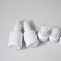 High Quality White Color Pet Skincare Lotion Bottle Empty 60ml 100ml Plastic Bottles Packaging for Cosmetics