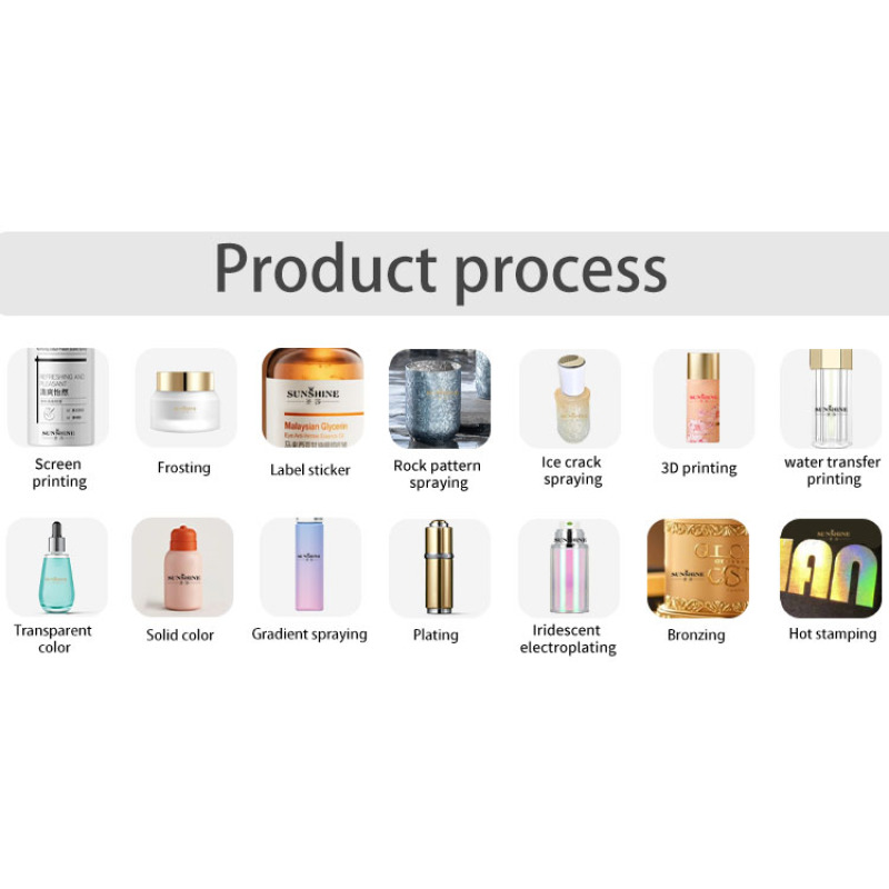 Luxury Design 50ml Brown Plastic Bottle Refillable Container with Custom Label for Skin Care Brands