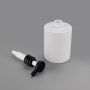 Wholesale Empty 500ml Pet Plastic White Cosmetic Lotion Bottle with Lotion Pump