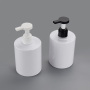 Wholesale Empty 500ml Pet Plastic White Cosmetic Lotion Bottle with Lotion Pump